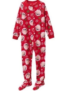 NWT 4 feet unisex boy girl ELF on the shelf christmas sleeper pajamas birthdays - Picture 1 of 2