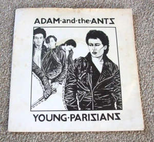 ADAM and the ANTZ. YOUNG PARISIANS (A SIDE). LADY (B SIDE). 7" SINGLE - Picture 1 of 5