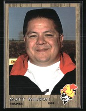 Matt Wilson 1999 Grandstand Albuquerque Dukes #NNO Baseball Card