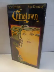 Chinatown VHS Video Jack Nicholson Faye Dunaway NEW SEALED - Imagen 1 de 3
