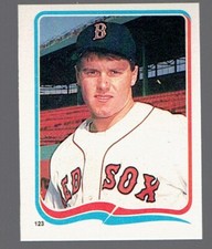 1984 Fleer Star Stickers Roger Clemens Rookie RC Baseball Card