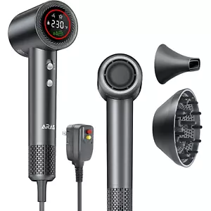 Hair Dryer, Negative Ionic Blow Dryer with 140, 000 RPM Professional High-Speed - Picture 1 of 12