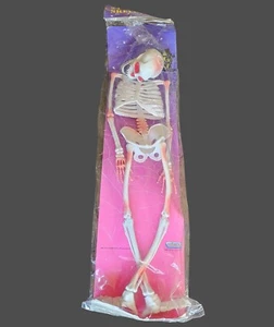Vintage Hanging Rubber Skeleton 24”  1993 Toy O Rama - Picture 1 of 5