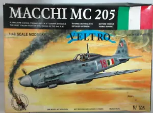 + Tauro Models 1:48 Macchi MC 205 Veltro Plastic Model Kit No. 305 - Picture 1 of 2