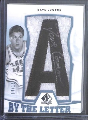2013-14 Upper Deck SP Basketball By the Numbers Autograph #Bl-DC Dave Cowens  - Image 1 of 2