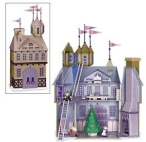 RUDOLPH & ISLAND OF MISFIT TOYS CASTELLO DI BABBO NATALE 2002 CON BONUS #06788 COMPLETO - Foto 1 di 20