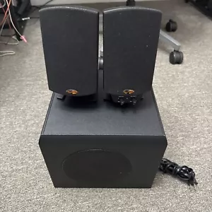 ProMedia 2.1 THX Certified Computer Speaker System Premium Wired Klipsch Black - Picture 1 of 7