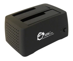 SIIG Cool Dual SATA to USB 2.0 Docking (SC-SA0412-S1) - Picture 1 of 3