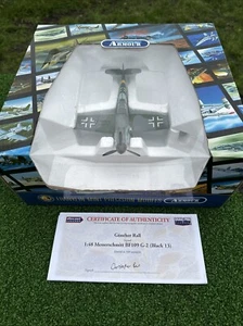 Rüstung B11E215 - Luftwaffe Messerschmitt Bf109 signiert "Gunther Rall" Maßstab 1:48 - Bild 1 von 15