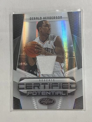 2009-10 Panini Certified Potential Gerald Henderson Relic /599 - Bobcats - Image 1 of 2