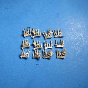 GW Warhammer 40k 3rd Ed Era Chaos Terminator Shoulder Spike Bits Metal d04 - Picture 1 of 1