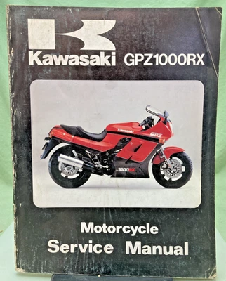 Manual de servicio original Kawasaki 99924-1062-51 GPZ1000RX 1985 Foto 1 de 4