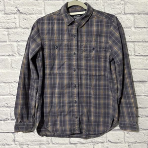 REI Cooperative Mens Button Down Casual Shirt Small Long Sleeve Plaid Outdoors - Picture 1 of 12