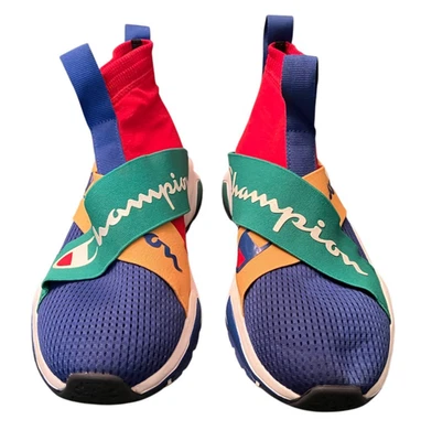 RARO CHAMPION Juvenil Rally Crossover Zapatos Multicolor Bloque Talla 7Y. Foto 1 de 4