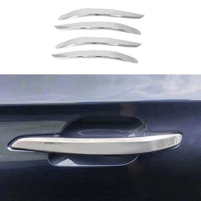 Manija de puerta lateral exterior 2020-22 cubierta de titanio moldura para Lincoln Aviator plateado Foto 1 de 4