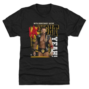 Camiseta negra WWE LA Knight With Everybody Sayin - Imagen 1 de 4