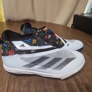 Talla 10 - Botines de béisbol Adidas Adizero Impact+ J Rod floral de metal IH2728 para hombre - Imagen 1 de 12