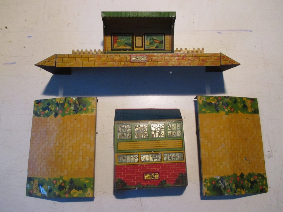 TRAINS HORNBY  ACCESSOIRES DECORATION : HALTE AVEC QUAI /POSTE AIGUILLAGE - Photo 1/1