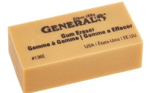 4er Set General Pencil Gummi Radierer - Bild 1 von 4