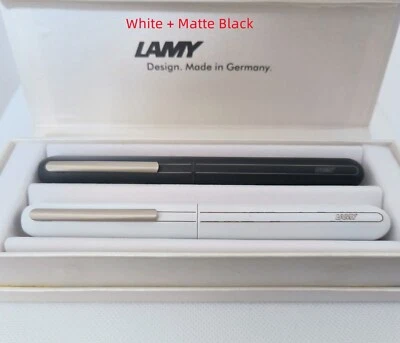 LAMY Dialog 3 Series 14K Fountain Pen (1 white , 1 matte black ,2pcs in 1 box ) - Image 1 of 4