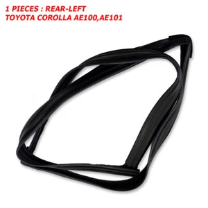 Fits Toyota Corolla AE101 AE100 1991 98 Rear Lh Glass Run Channel Seal Door - Picture 1 of 5