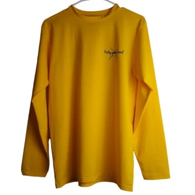 Camisa de Pesca Haley and The Hound Unisex Mediana Amarilla Pez Espada Pullover Larga Foto 1 de 4