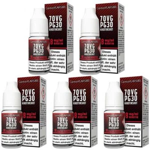 5x Nikotin Shots 18mg 10ml 70/30 VG PG Nic Shot Nikotinshot e Liquid Base 20 DIY - Bild 1 von 2