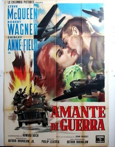 cm.140x200-THE WAR LOVER-STEVE MCQUEEN-ROBERT WAGNER-US DRAMA-L66-13 - Picture 1 of 1