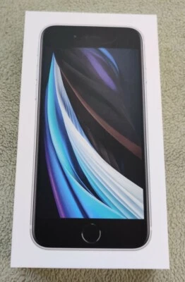 Appie Phone SE 2020 White 2nd Gen 64GB White USB Lightning Cable + White - Image 1 of 3