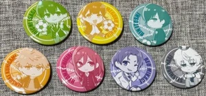 Blaues Schloss Knopfdose Abzeichen Menge 7er Set Anime Hobby Japan m537 - Bild 1 von 3