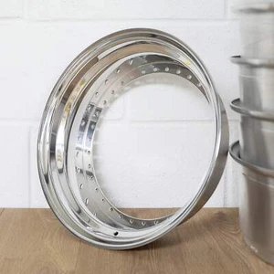16" 4.0" BBS RS RF 34 Bolt Hole Aluminium Outer Wheel Lip 3PC Split Rim M7 - Picture 1 of 2