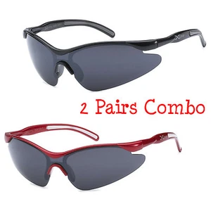 2 Pairs Kids X-Loop Sports Sunglasses Boys Girls 8 Color Available Pick Your Own - Picture 1 of 14