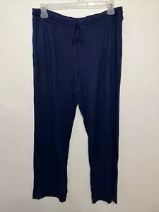 NUEVO CON ETIQUETAS SOMA Cepillado Acogedor Acanalado Pantalones Pull-On Nightfall Azul Marino Bolsillos Acanalados Talla XL A1 - Imagen 1 de 20