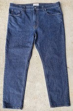 Everlane Slim Jeans, Stretch, Dark Wash, Men's 40 X 30