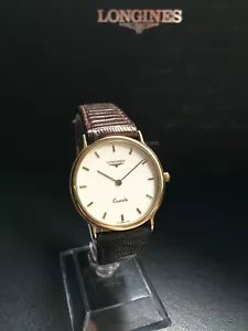 Longines Ultra-Thin Gold Plated 18K Calibre L.150.4 Vintage 1990 - Picture 1 of 11