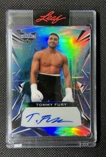 2023 TOMMY FURY Leaf Vibrance Auto Card AUTOGRAPH ENCASED!!