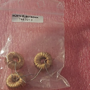 1pcs Toroidal Line Chokes 7447010 WE-FI 470uH +- 20% 1.6A 225 mΩ Wurth - Imagen 1 de 2