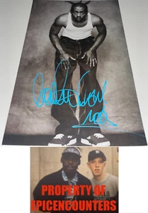 ESTREMAMENTE RARO! COOLIO (RIP) FOTO FIRMATA 8X12 CON PROVA E COA GANGSTAS PARADISE - Foto 1 di 3