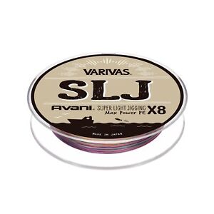 VARIVAS Avani SLJ Max Power PE X8 Super Light Jigging 150m Braided Line No. 0.6
