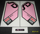 Authentic Rockshox Sid Race Pink Forks Stickers 2 Decals Rock Shox