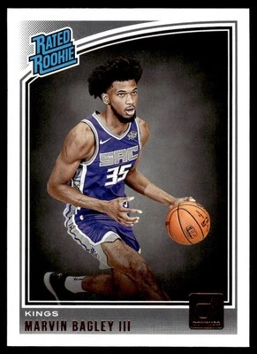 2018-19 Donruss Marvin Bagley III #168 Rookie Sacramento Kings - Image 1 of 2