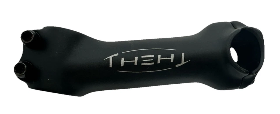 Vástago de bicicleta 3T sin rosca de fibra de carbono negro 125 mm 1 1/8" tubo de dirección Foto 1 de 4