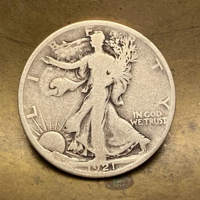 1921-P Walking Liberty Half Dollar - Image 1 of 2