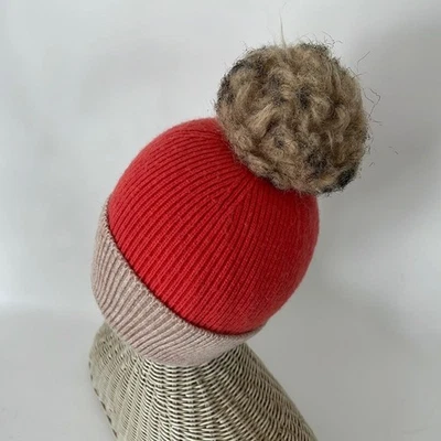 Anthropologie Norla Canadá Pom Sombrero Punto Rosa Foto 1 de 4