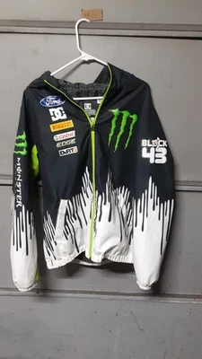 Ken Block Monster Energy DC #43 Hoodie Jacket size S - Photo 1/4