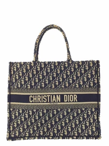 Christian Dior Oblique Book Tote Large Tote Bag #T446 - Picture 1 of 9