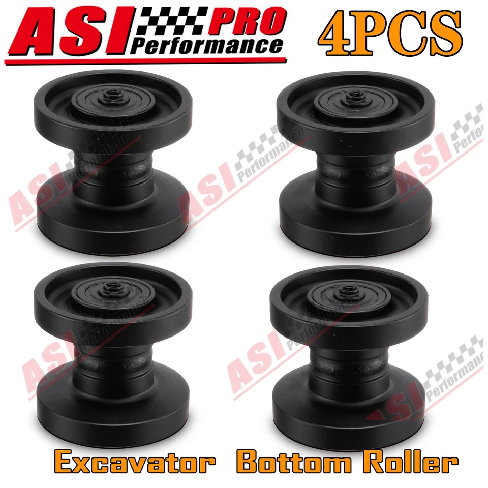 Rolo inferior 4 peças para Yanmar SV15 SV16 SV17 SV18 Vl010 SV17 SV17CR SV05 SV08 EUA - Imagem 1 de 4