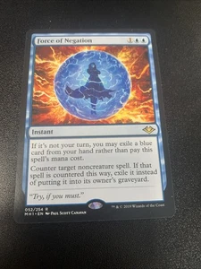 Force of Negation NM Modern Horizons 1 Mtg Magic The Gathering - Picture 1 of 5