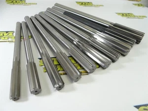 10 HSS REDUCED & STRAIGHT SHANK CHUCKING REAMERS 1/2" TO 26MM CLEVELAND L&I - Picture 1 of 10