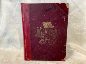 THE BEAUTIFUL STORY ANTIQUE 1887  A COMPANION TO THE HOLY BIBLE HARD COVER BOOK - Bild 1 von 22